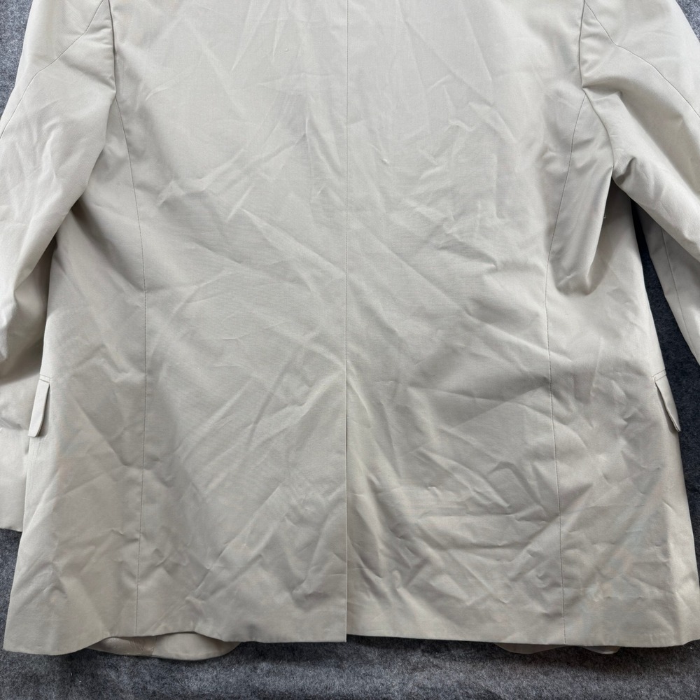 Brooks Brothers Blazer Mens 42 Beige Two Button Sport Coat Made in USA - Picture 10 of 16